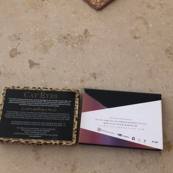 palette bundle:too faced and laura lee las angles - Picture 3 of 3